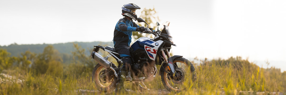 A BMW F 900 GS in Southern California.