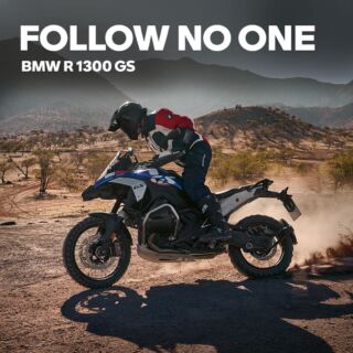 Set the pace with the R 1300 GS. With added power, reduced weight, EVO Telelever/Paralever, and available Dynamic Suspension Adjustment, you are ready to lead the way. That’s the #SpiritofGS. 😎
#BMWMotorradUSA #MakeLifeARide #SpiritofGS #SoCalBMWMotorrad