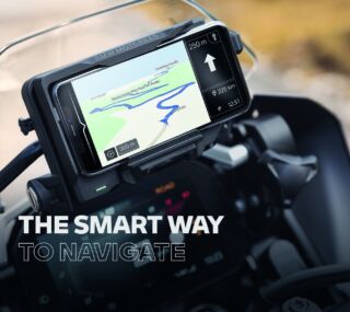 Enjoy the ride and focus on nothing else. The BMW Motorrad ConnectedRide Cradle safely and securely brings your smartphone into the cockpit of your BMW motorcycle.  The cradle serves not only as an easy-access, lockable holder for your smartphone, it also integrates with the map navigation and other features of the BMW Motorrad ConnectedRide app including vehicle data like lean angle, acceleration, deceleration and much more – without taking your hands off the handlebar. 📱 
#BMWMotorradUSA #MakeLifeARide #SoCalBMWMotorrad